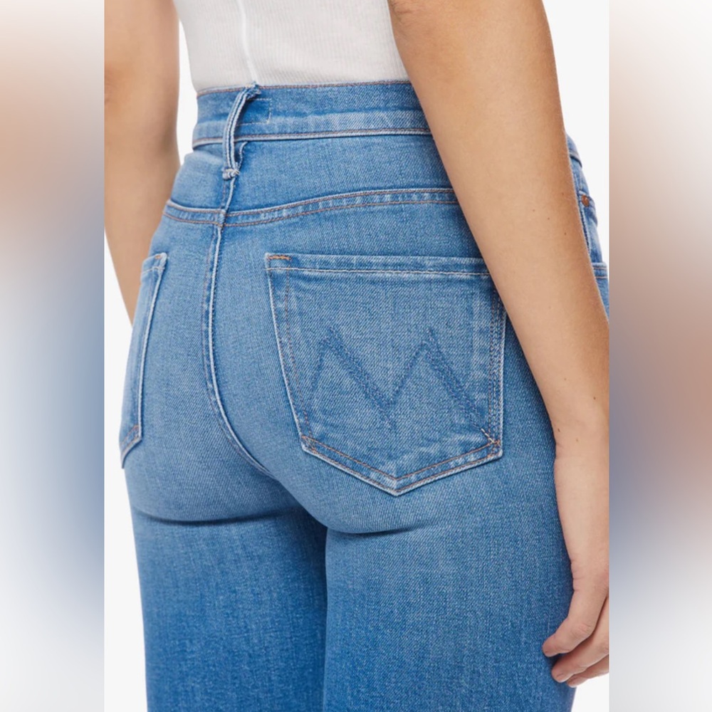 💙💙 MOTHER The Insider Ankle Fray Jeans- size27- NWT 💙💙